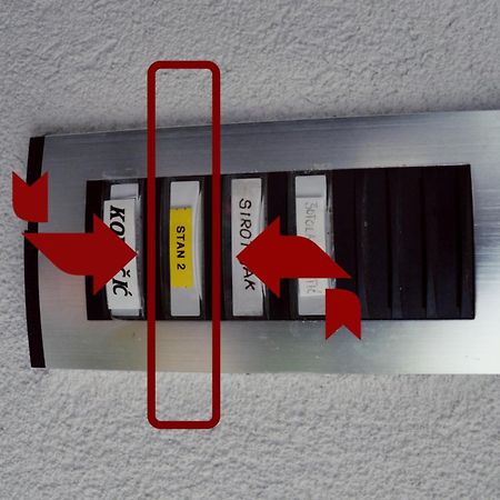 Apartman Andrijana Laurana Esterno foto